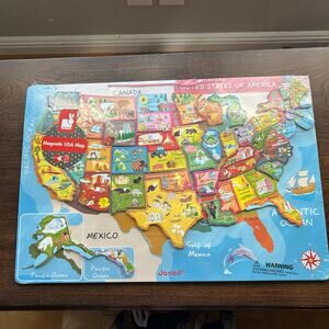 New Janod - Magnetic USA Map